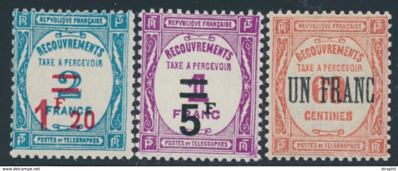 ** N°63/65 - TB - 1859-1959 Postfris