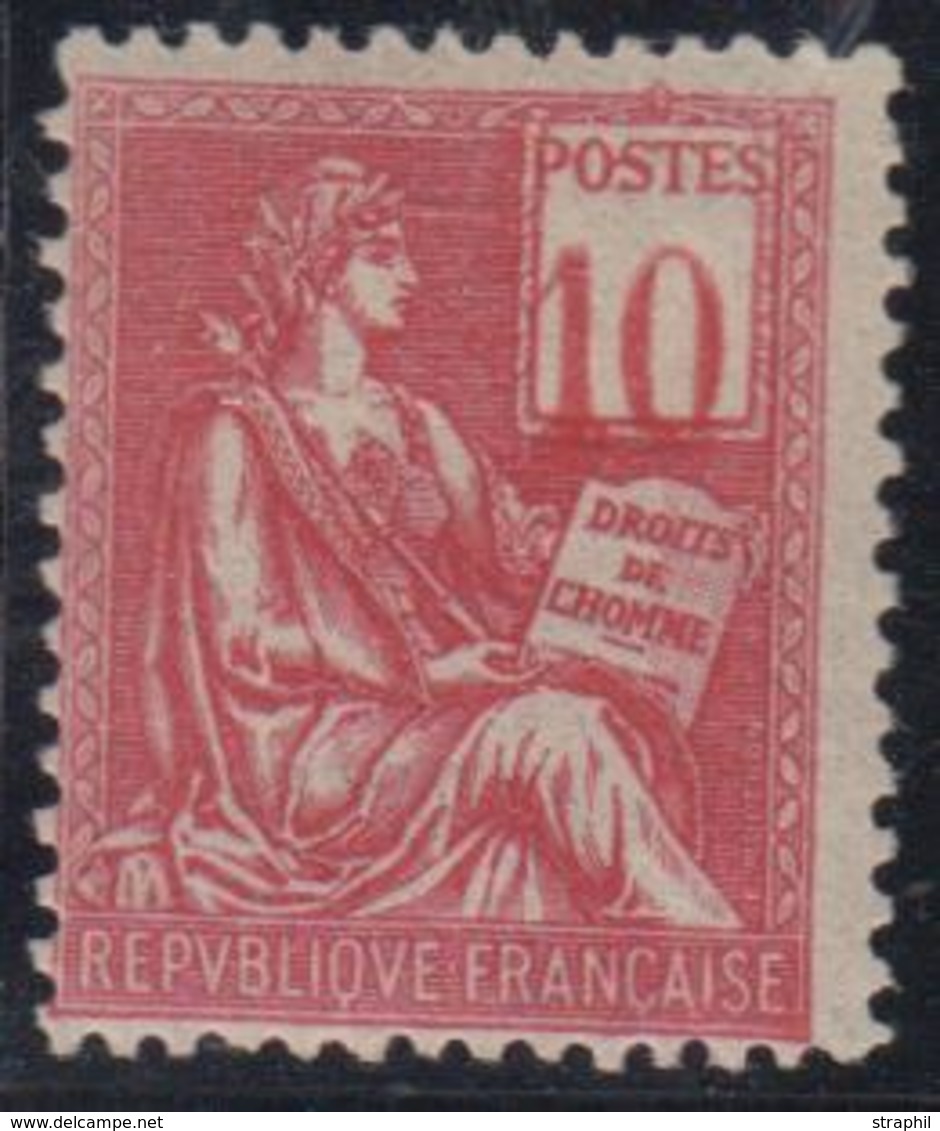 ** N°112a - Chiffres Déplacés - TB - Unused Stamps