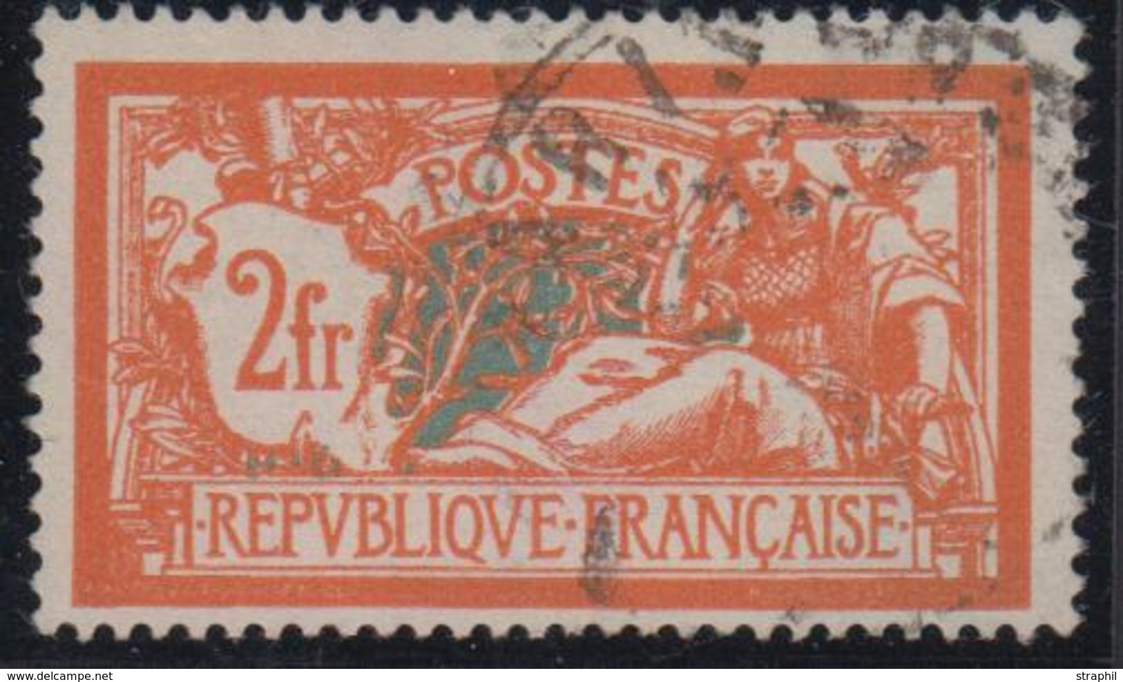 O N°145c - Ecusson Cassé - Signé Coste - TB - Unused Stamps