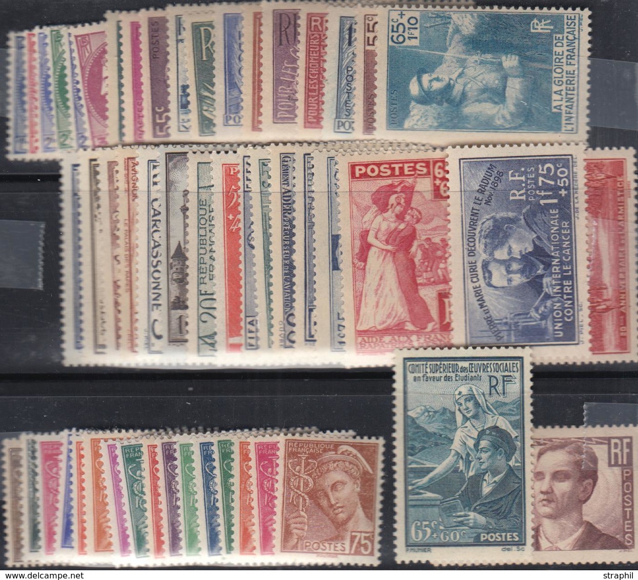 ** 1938 - N°372/418 - B/TB - ....-1939