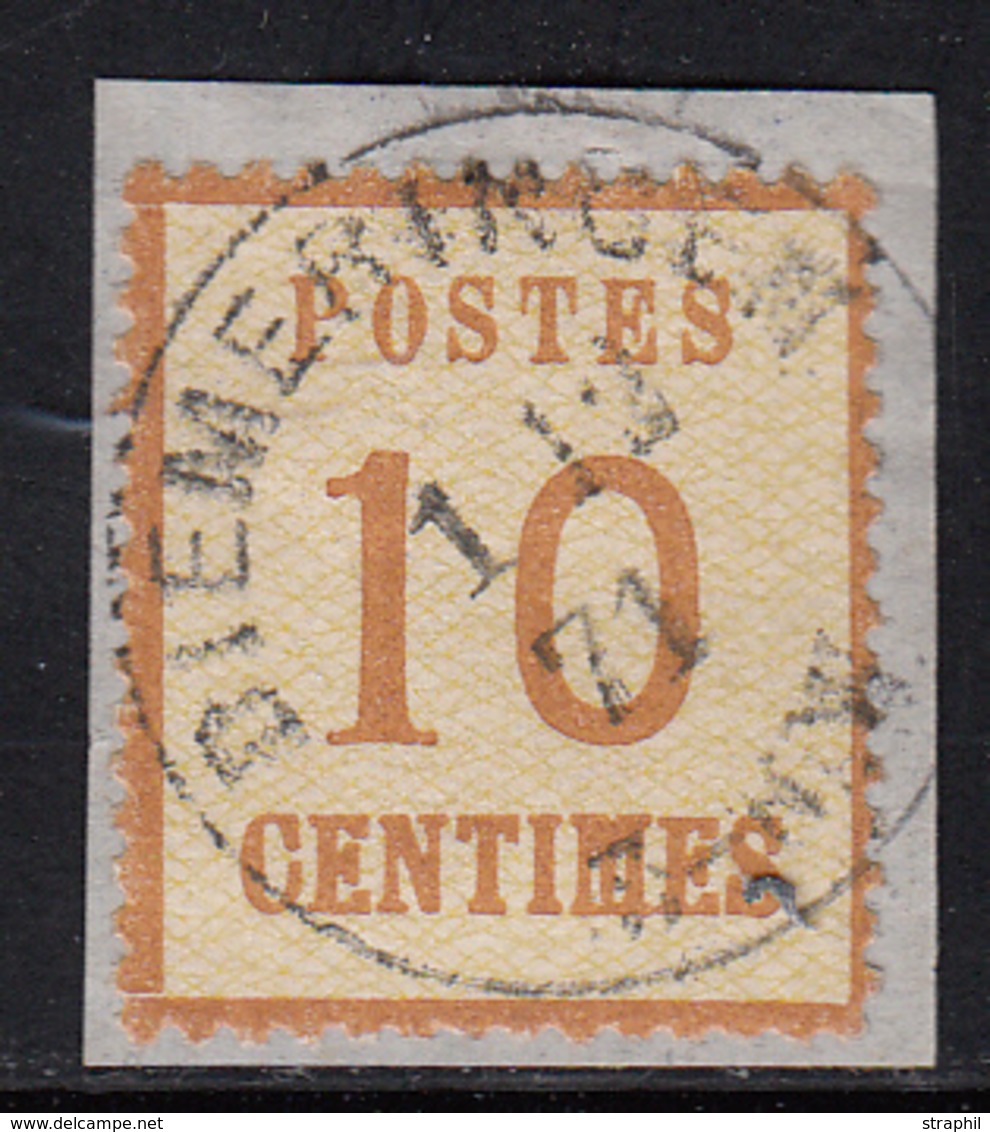 F N°5 - 10c - Obl. Spal 49 - Diemeringen - 1/12/1871 - TB - Autres & Non Classés