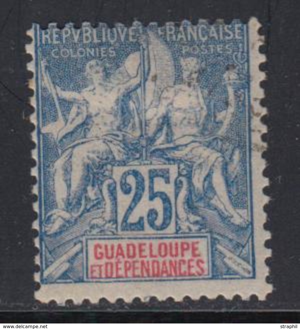 * N°43 - 25c Bleu - Rousseur - Autres & Non Classés