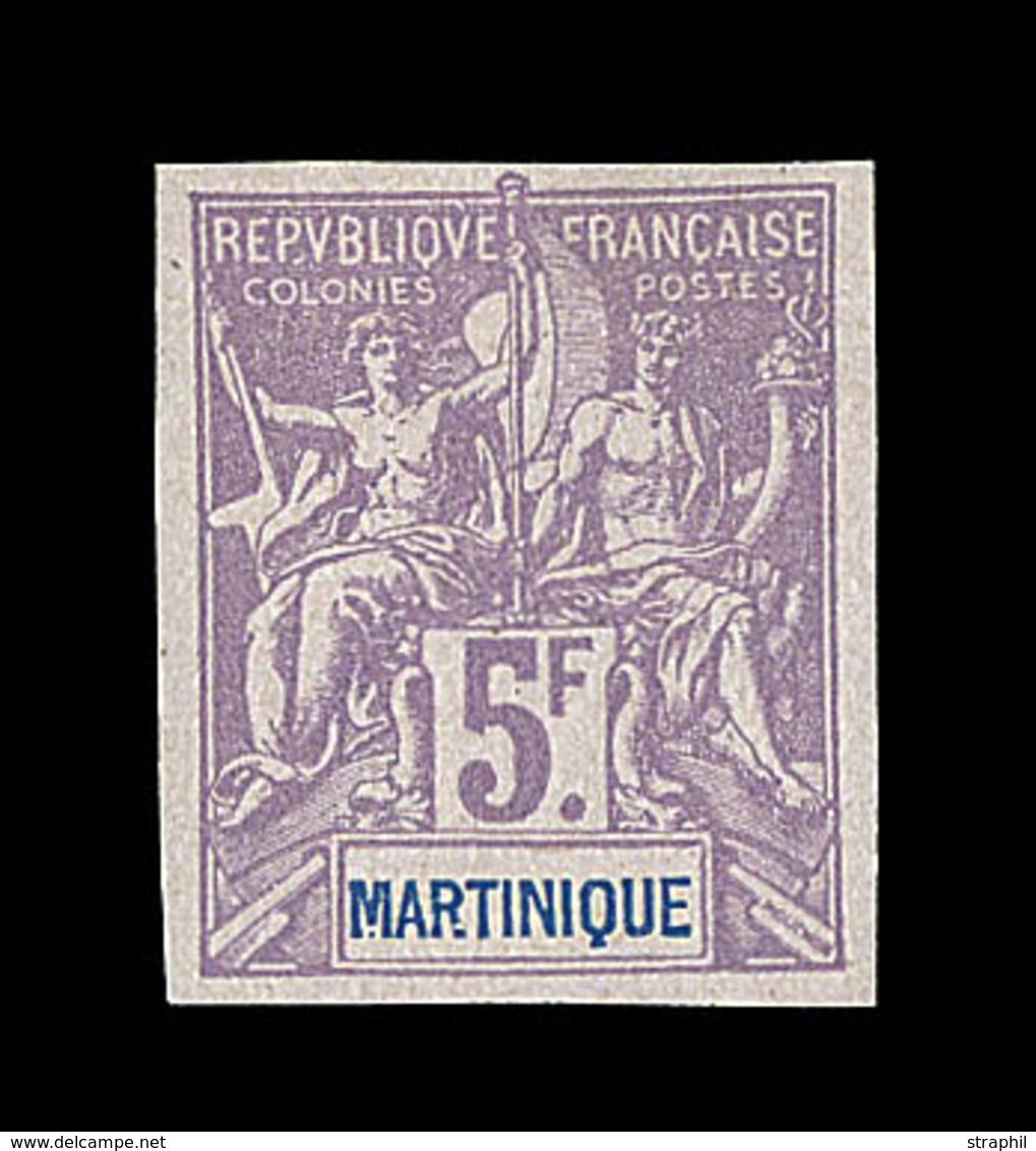 (*) N°51a - 5F Violet - ND - Signé Roumet - TB - Altri & Non Classificati