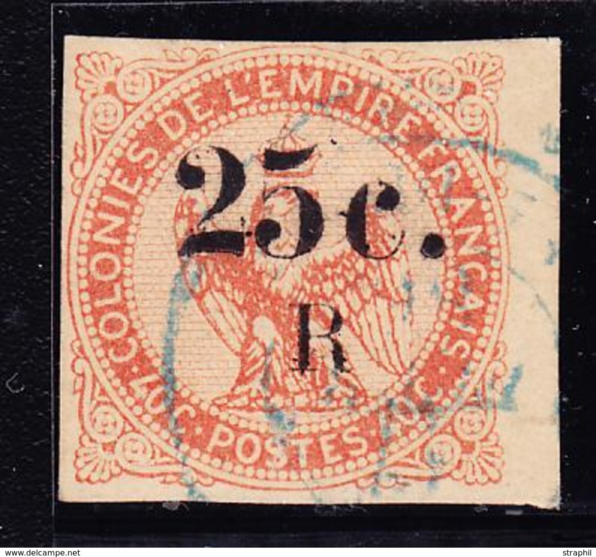 O N°4 - 25c S/40c - BDF - Signé - TB - Other & Unclassified