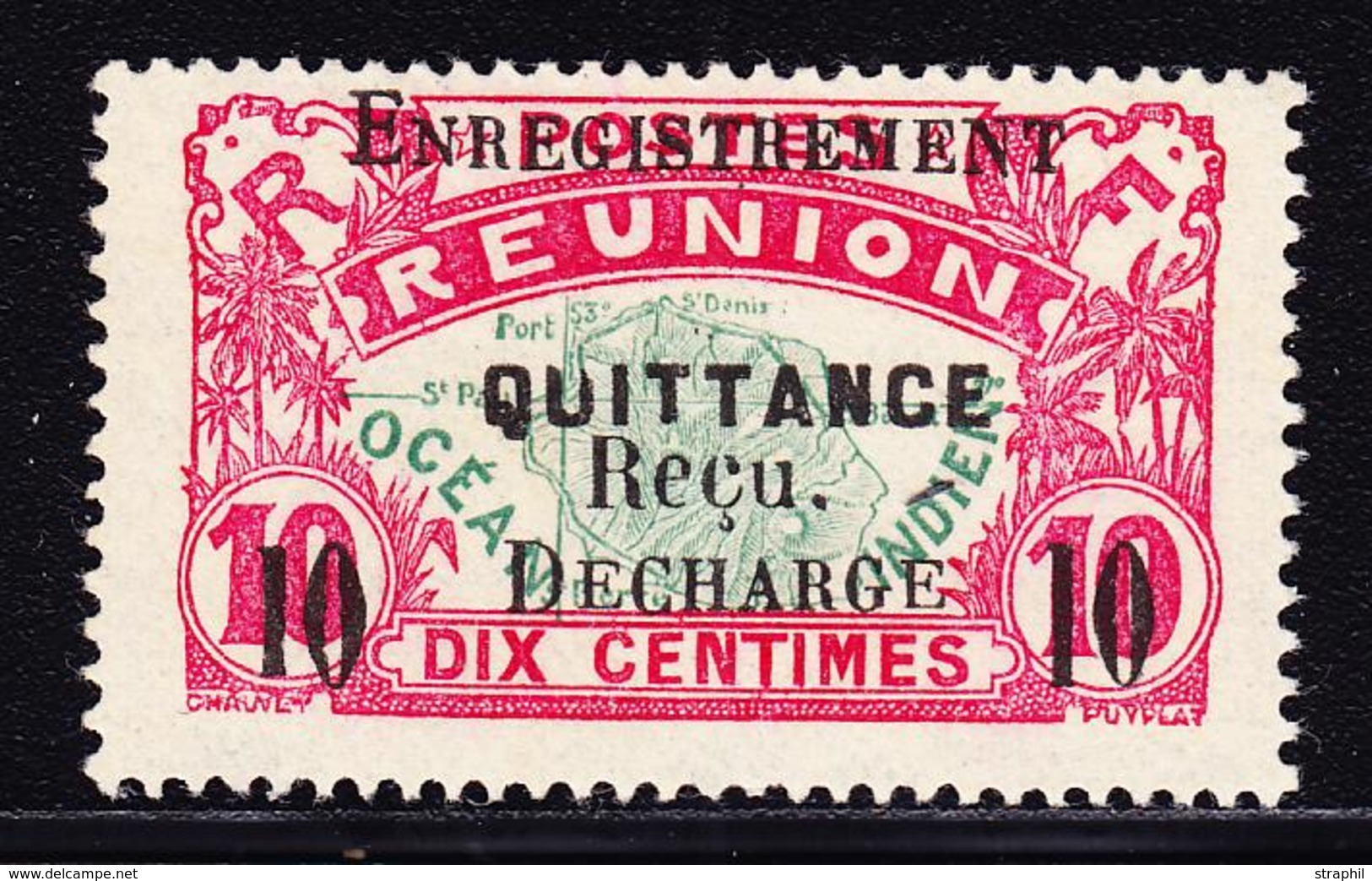 (*) N°60 - Surch "Quittance"" - "Enregistrement Reçu Recharge" - TB - Other & Unclassified