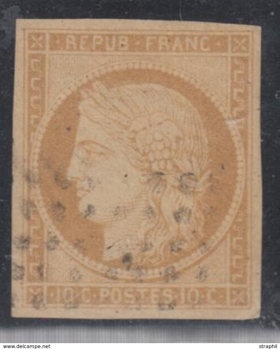 O N°11 - 10c Bistre - Signé Reine - TB - Eagle And Crown