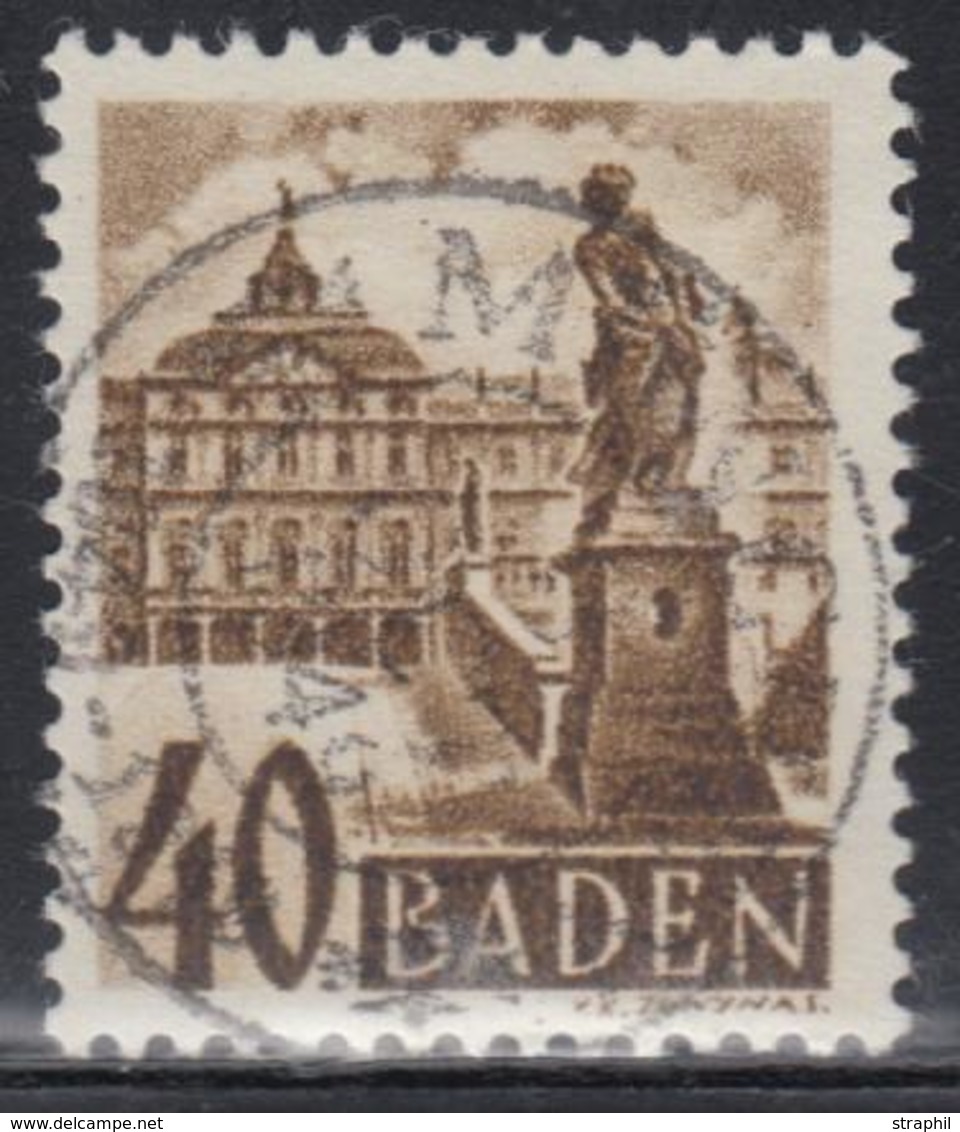 O BADE N°35 - 40pf Brun - Signé Cérès - TB - Autres & Non Classés