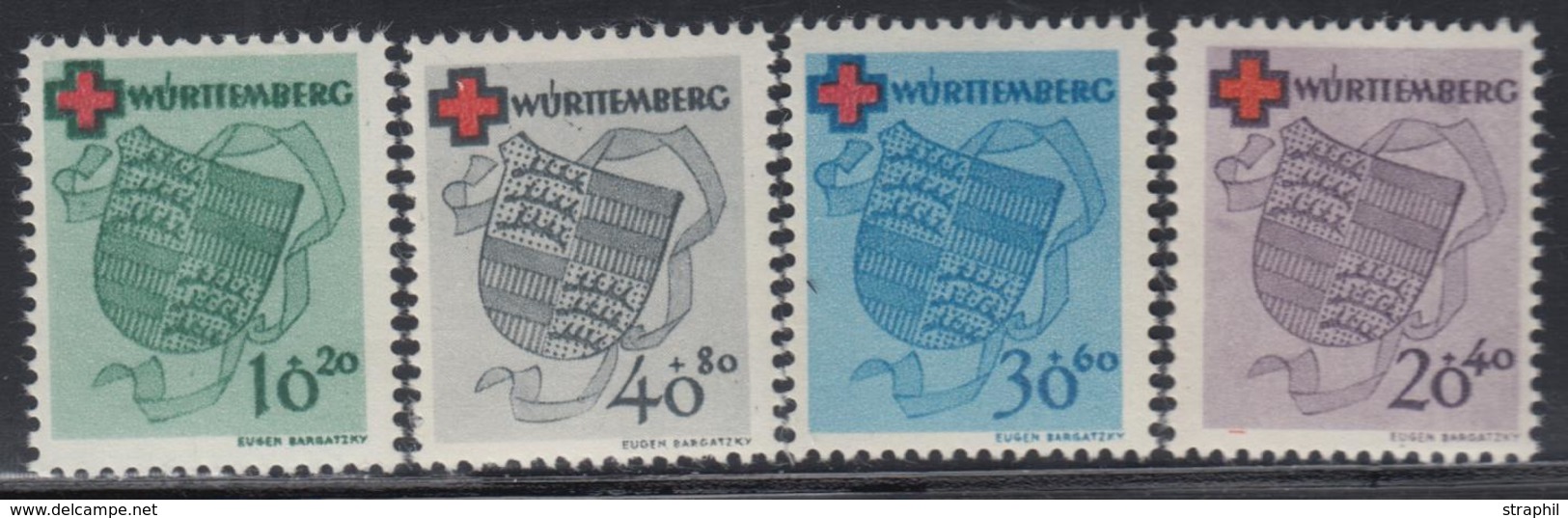 ** WURTEMBERG N°38/41 - TB - Autres & Non Classés