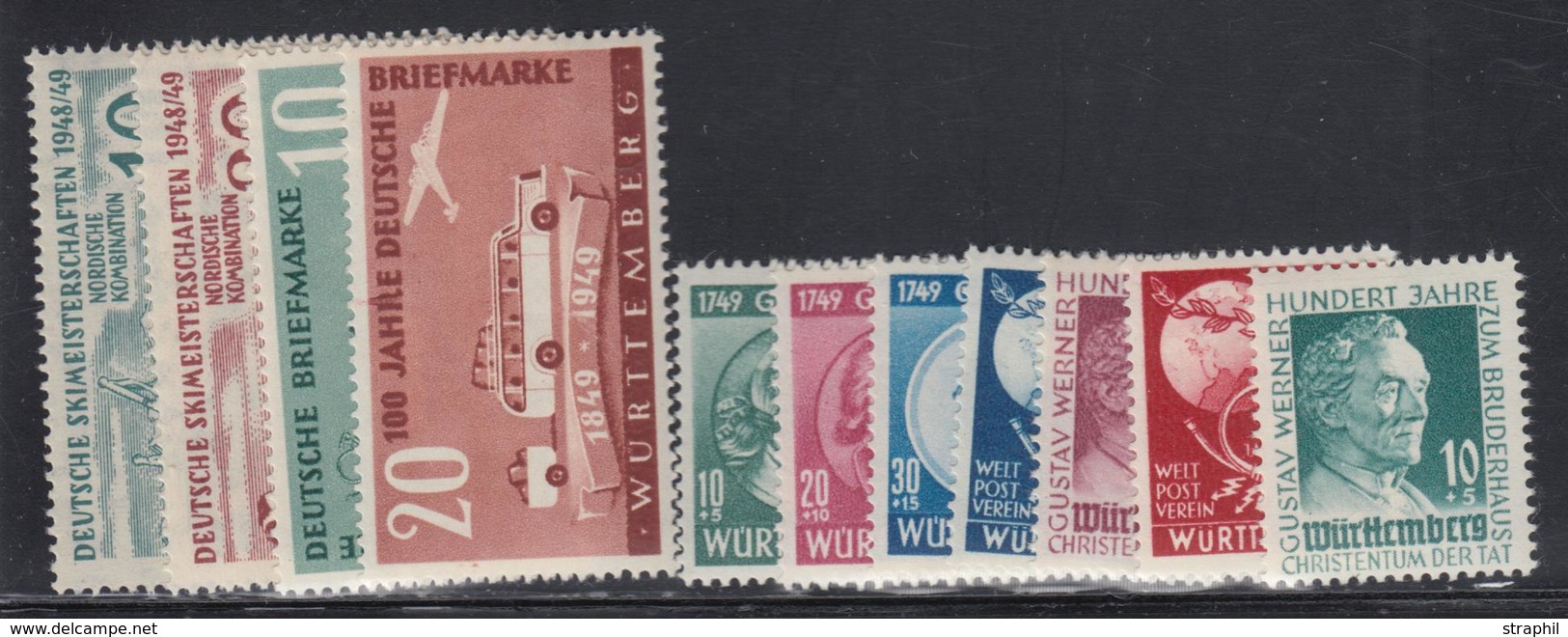 ** WURTEMBERG N°42/52 - TB - Other & Unclassified