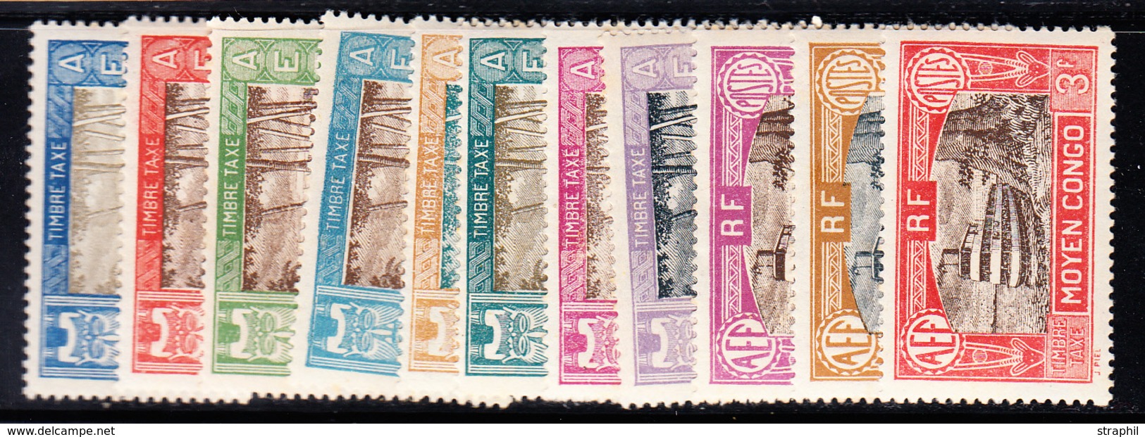 * TIMBRES TAXE N°12/22 - TB - Other & Unclassified