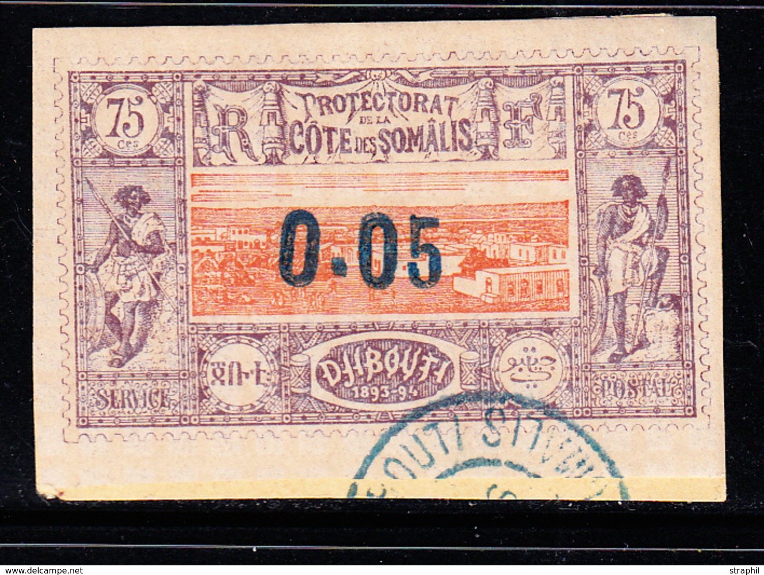 F N°23 - 0,05 S/75c - Signé - TB - Other & Unclassified