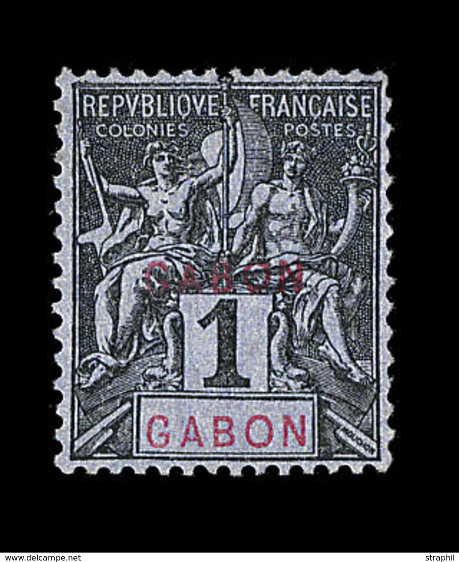 * N°16 - Variété Double GABON - TB - Autres & Non Classés