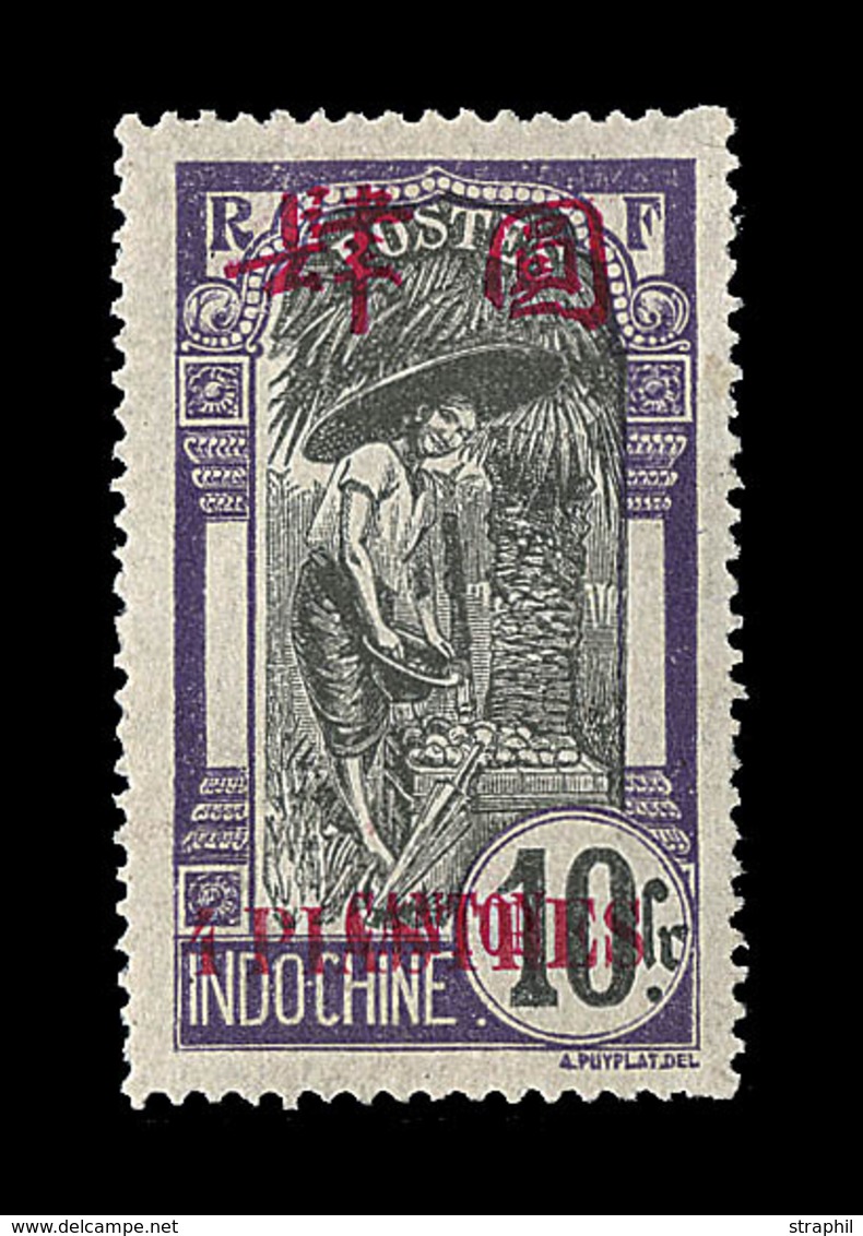 * N°83 - Variété "4 PIASTRES" S/"CANTON" - TB - Autres & Non Classés