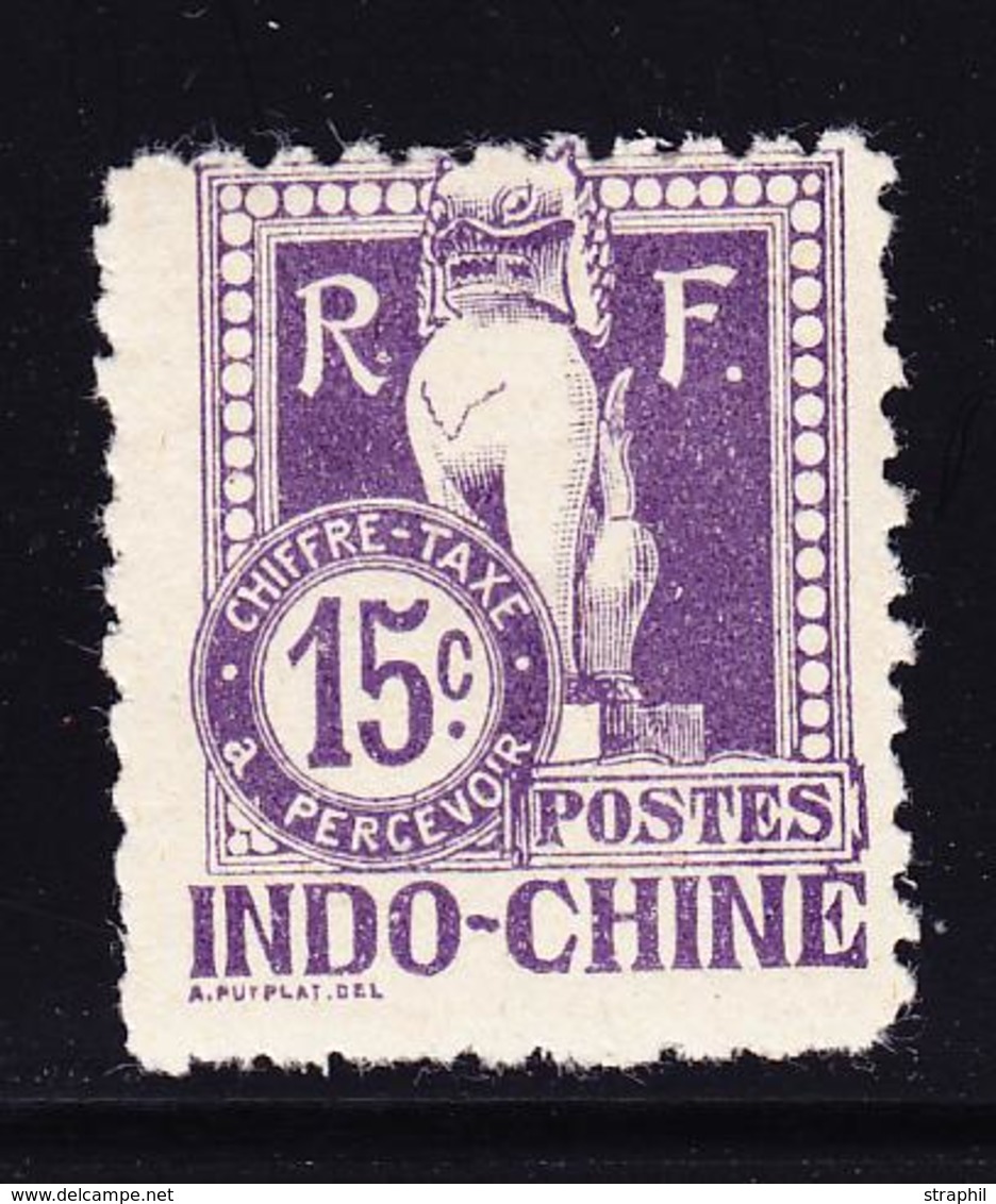* TAXE N°9 - 15c Violet - Dent. 11 - TB - Other & Unclassified