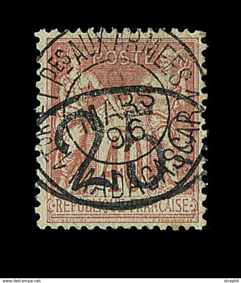 O N°27 - 25c S/40c Rouge Orange - TB - Other & Unclassified