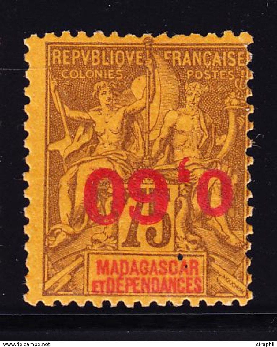 * N°122a - 0,60 S/75c - Surch Renversée - Signé Calves - TB - Other & Unclassified