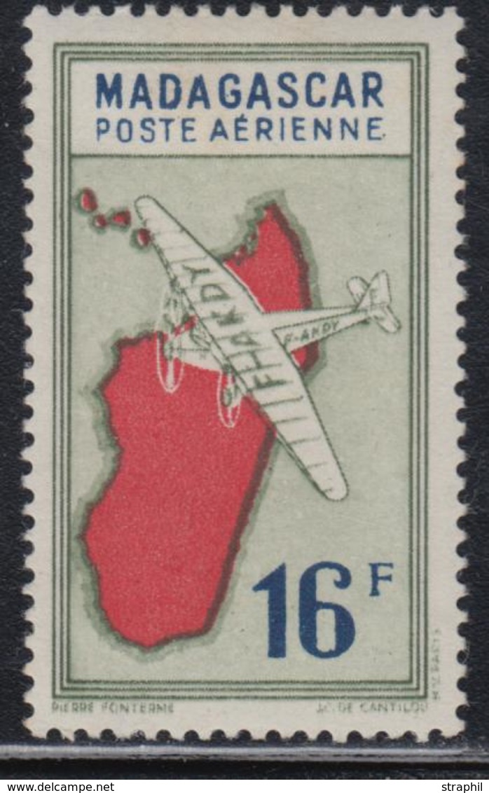 * POSTE AERIENNE  N°38a - Dt Variété "6" Avec Crochet - TB - Autres & Non Classés