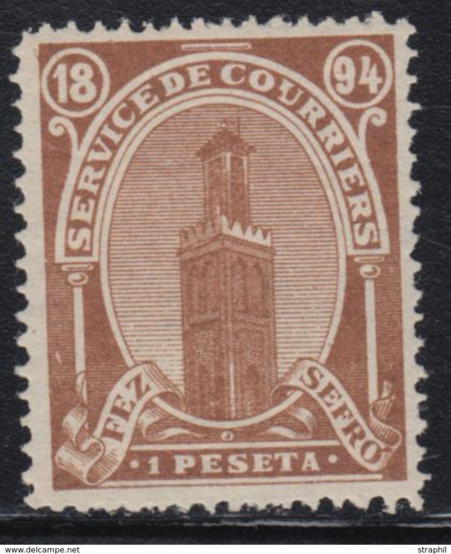 * POSTES LOCALES - FEZ à SEFROU N°36a - Dentelé 14 X 14½ - TB - Vide