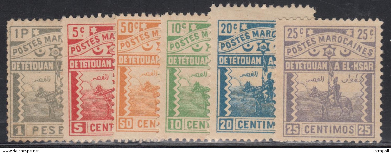 */(*) POSTES LOCALES - TETOUAN à EL KSAR N°154/60 - TB - Vide