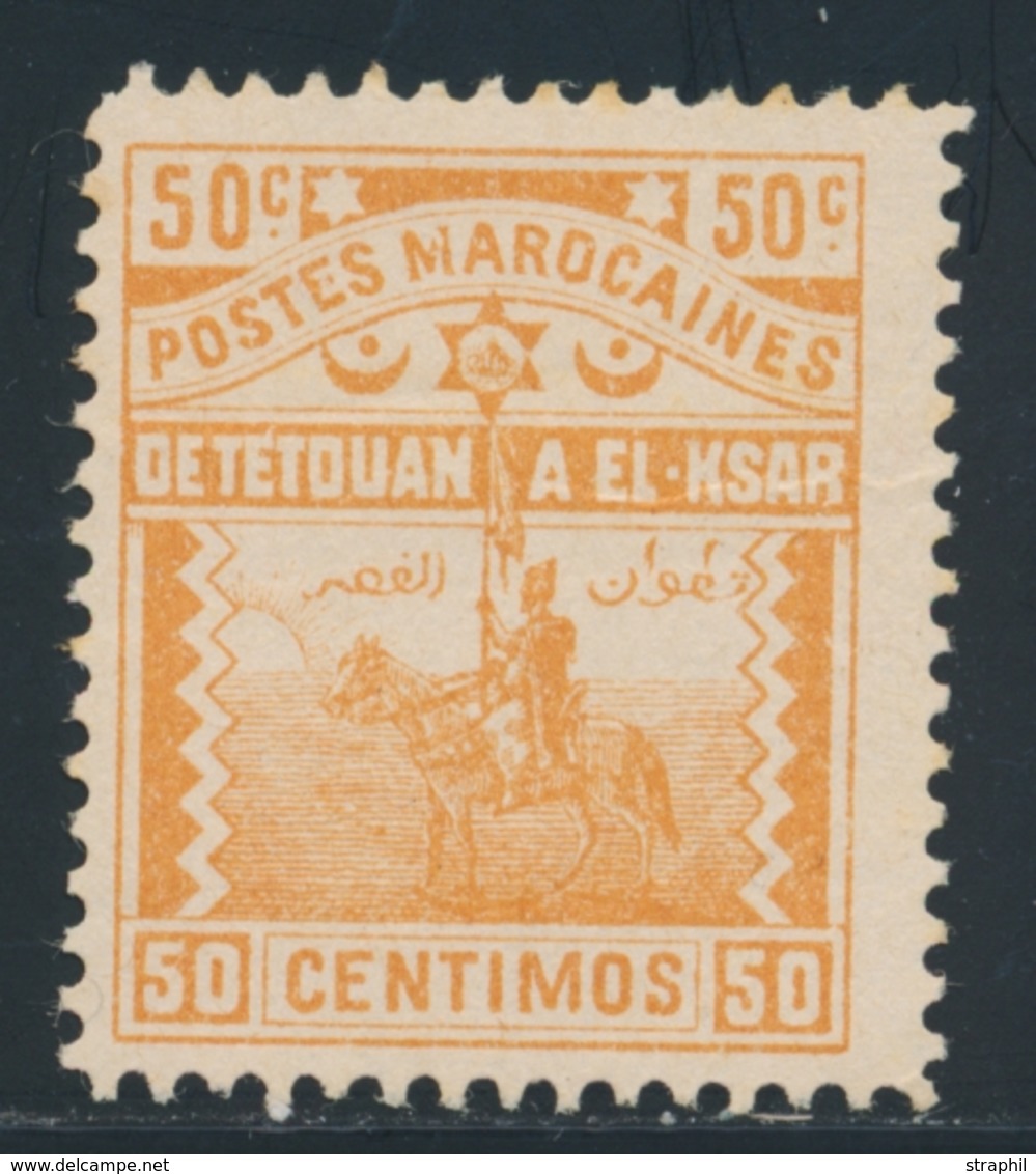 (*) POSTES LOCALES - TETOUAN à EL KSAR N°158 - TB - Vide