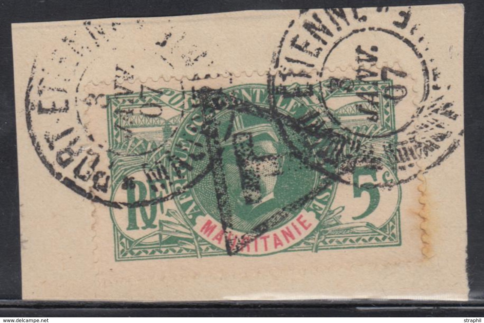 F TAXE N°1 - 5c Vert - Obl. PORT ETIENNE - 3 JANV 07 - B/TB - Other & Unclassified