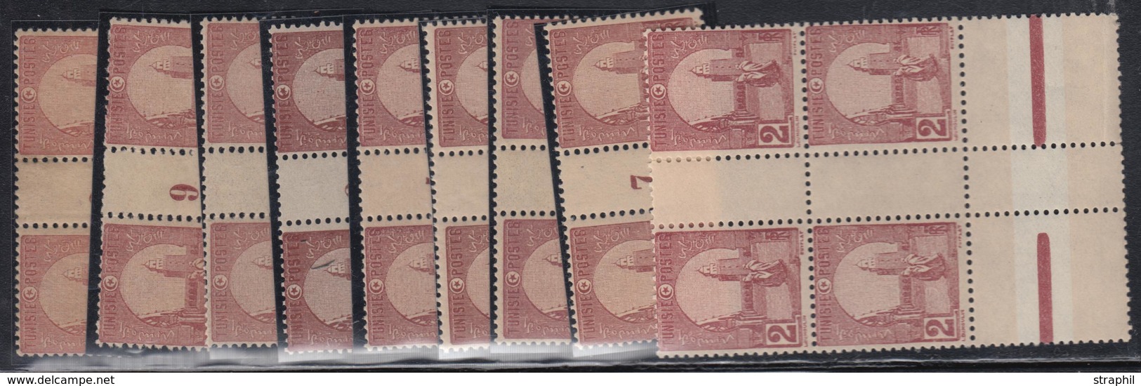 ** MILLESIMES N°30 (x8) - Mill. 0/2 0 7/9 + Bloc De 4 Sans Mill. - TB - Other & Unclassified