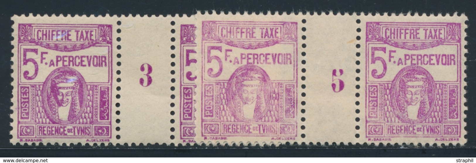 ** MILLESIMES - TAXE N°50 - Mill. 3/5 - TB - Other & Unclassified