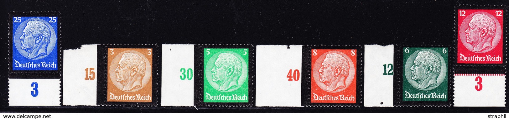 ** N°503/08 - Dt BDF - TB - Unused Stamps