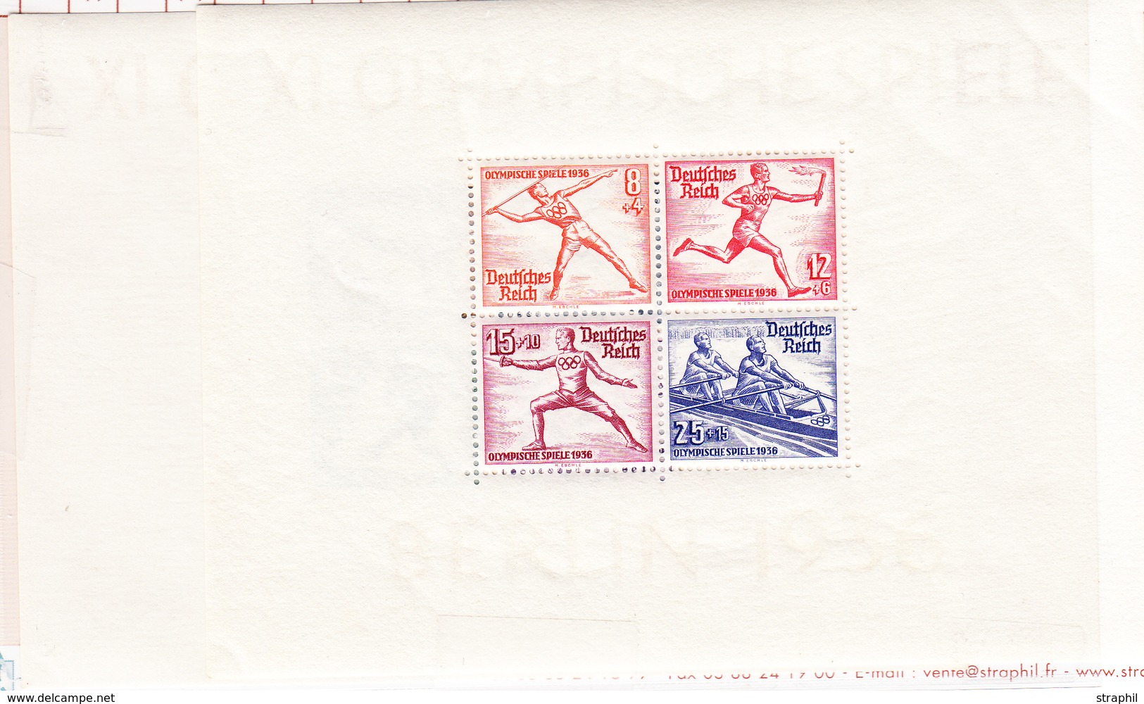 ** N°4/5 - JO De 1936 - TB - Blocks & Sheetlets