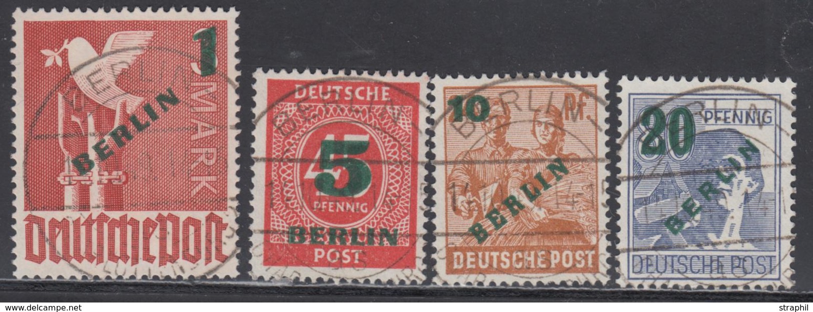 O N°47/50 - TB - Used Stamps