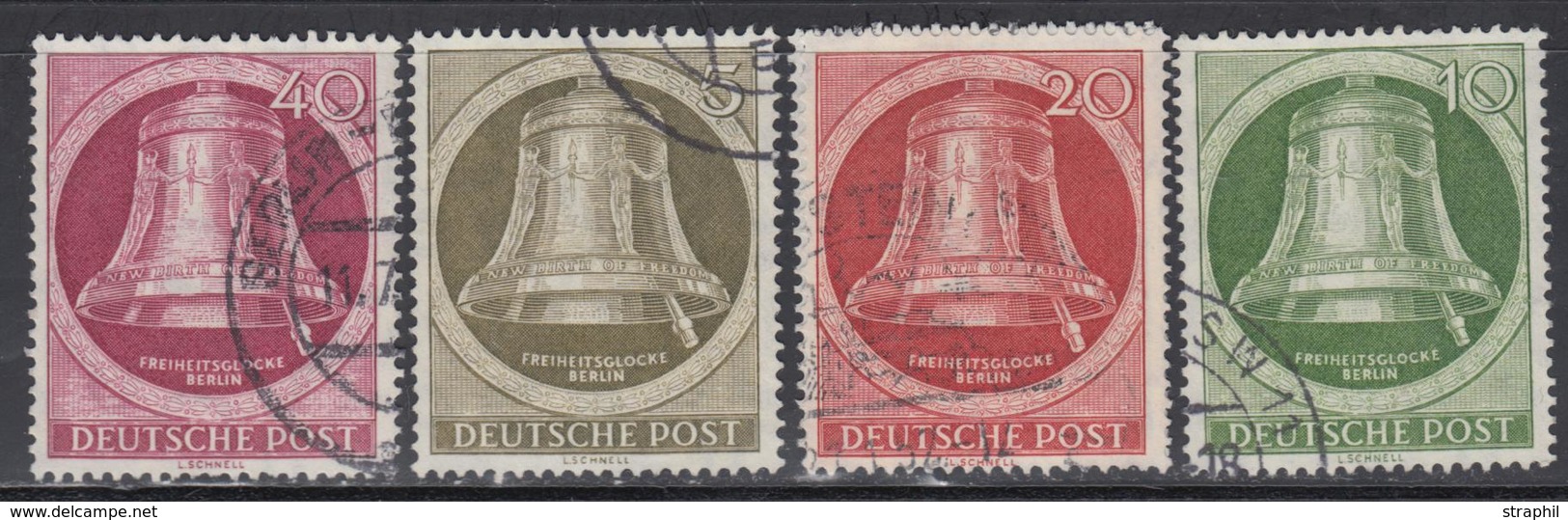 O N°68/72 - Battant à Droite - TB - Used Stamps