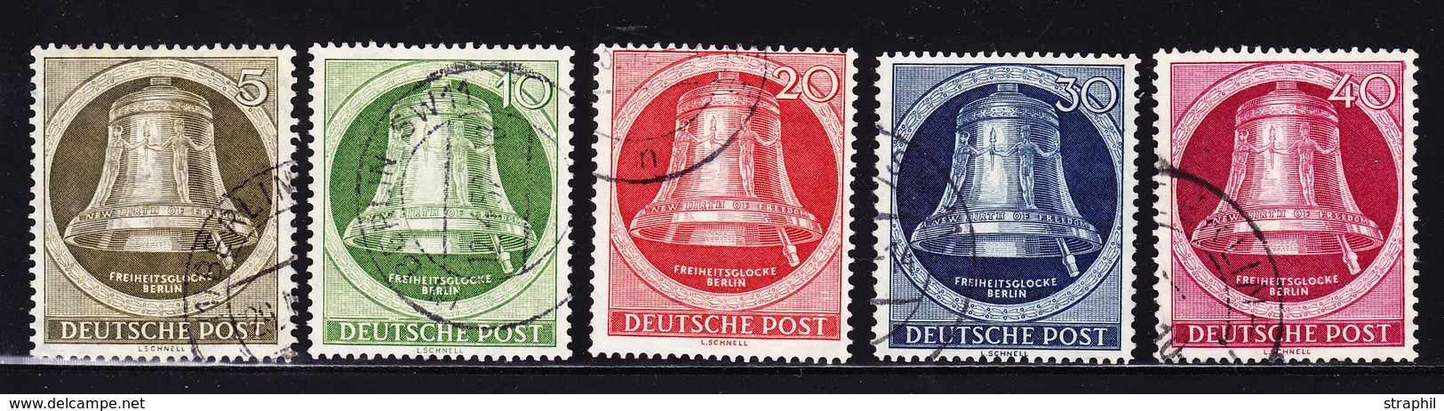O N°68/72 - TB - Used Stamps