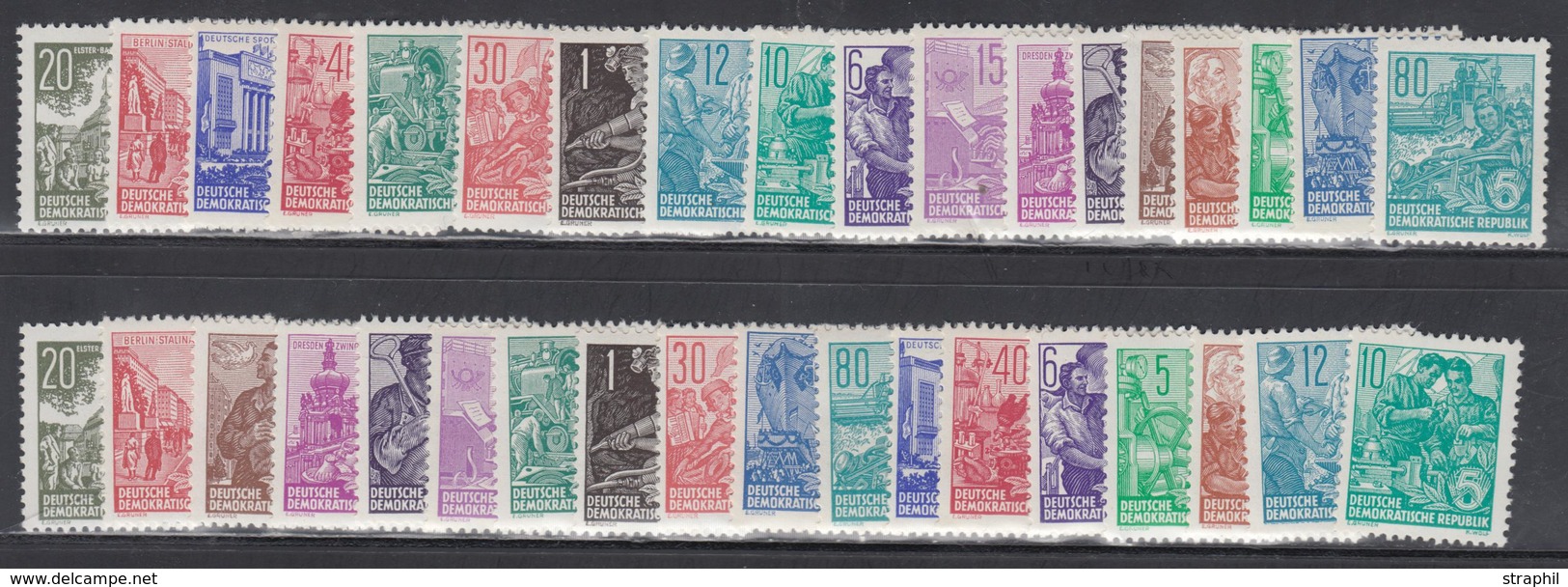 ** N°117/34 - TB - Unused Stamps