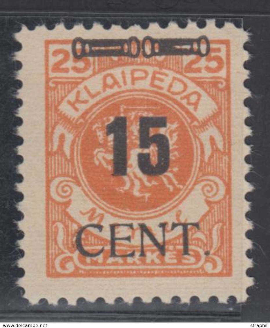 * N°176 - TB - Klaipeda 1923