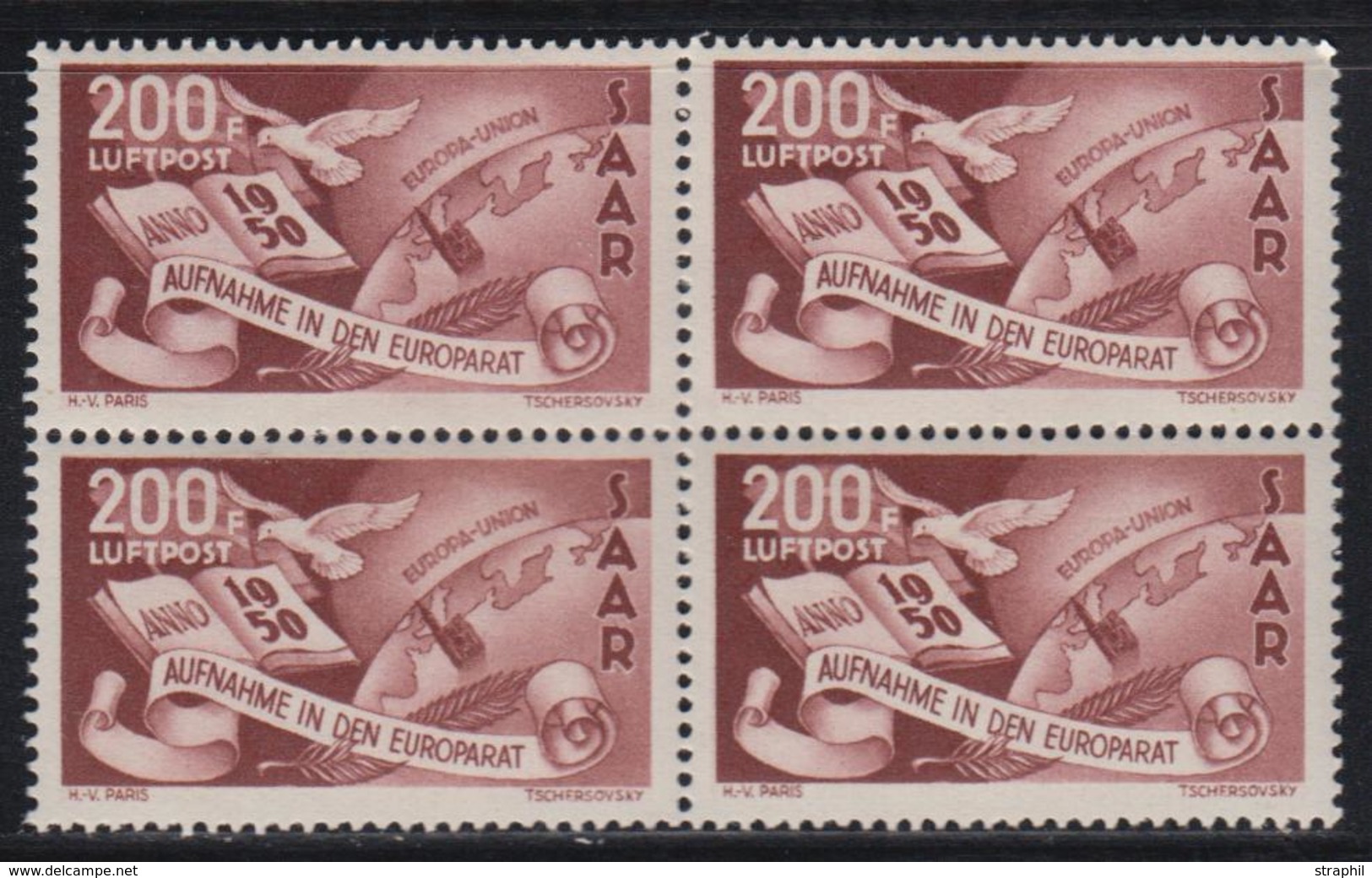 ** N°277 X 4 (2x2) + PA N°13 - Bloc De 4 - TB - Other & Unclassified