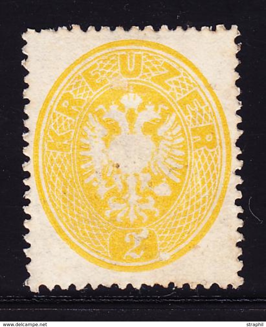 (*) N°22 - 2K Jaune - Dentelé 14 - TB - Neufs