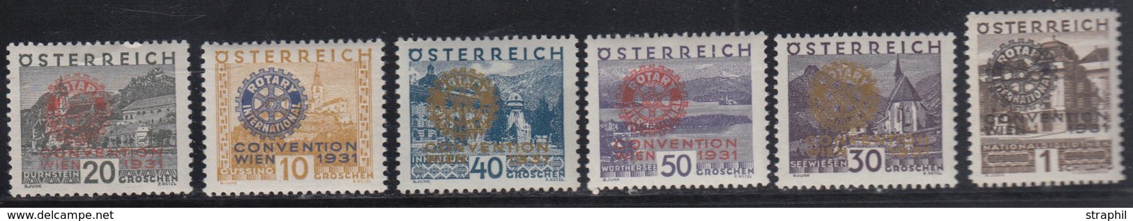 ** N°398A/F - Rotary International 1931 - TB - Neufs