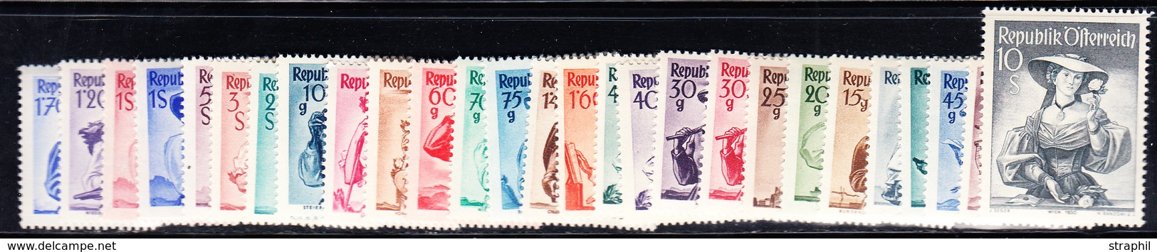 ** N°738A/54A - TB - Unused Stamps