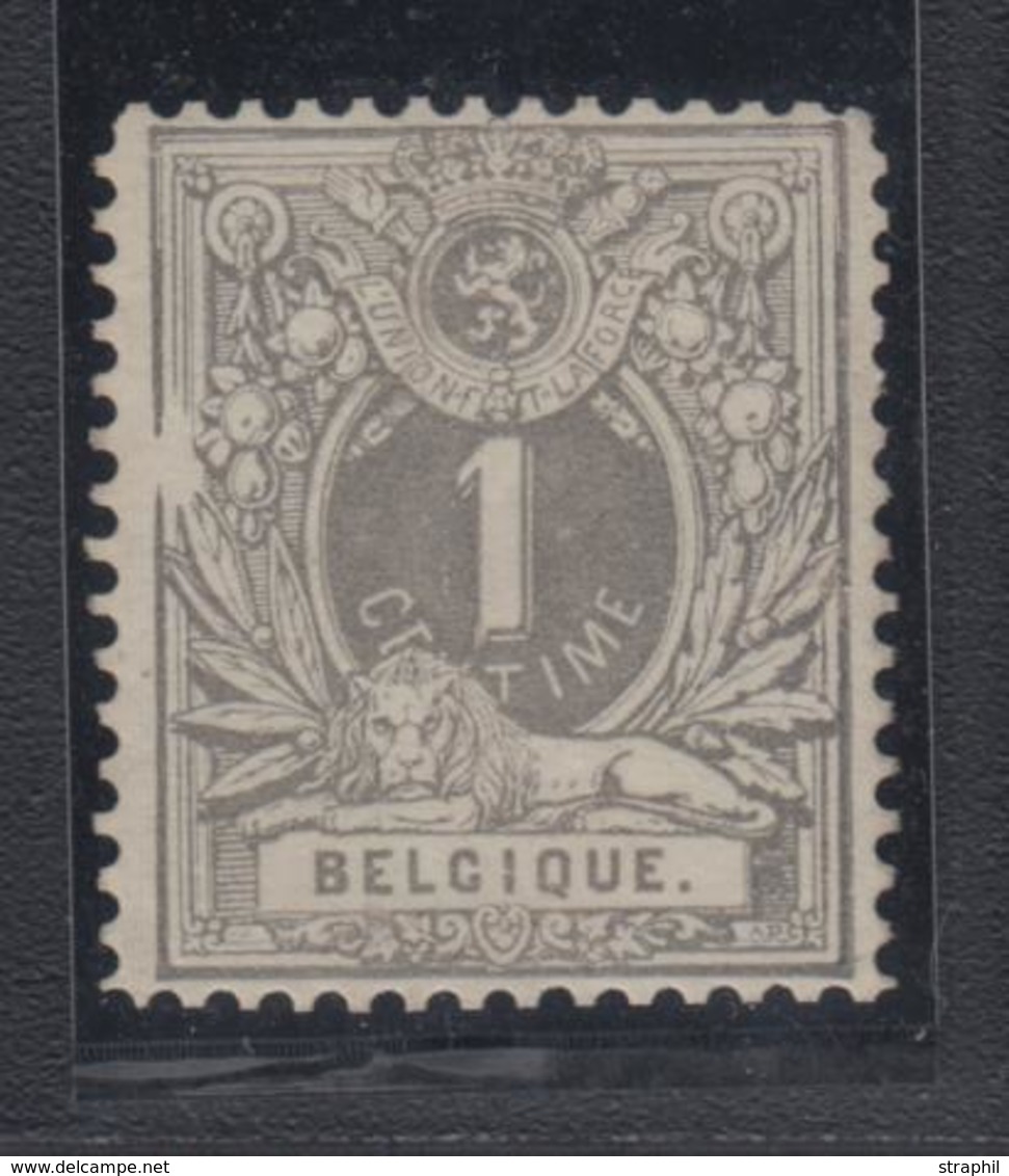 (*) N°42 - 1c Olive - Variété Tâche Blanche Et Filet à Gauche Cassé - TB - 1849 Epaulettes