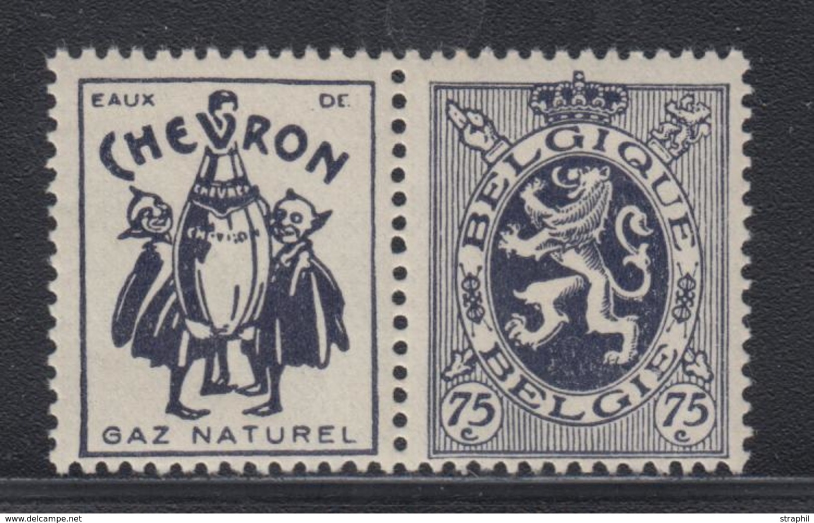 ** N°288 Avec Pub Chevron - TB - 1849 Epaulettes