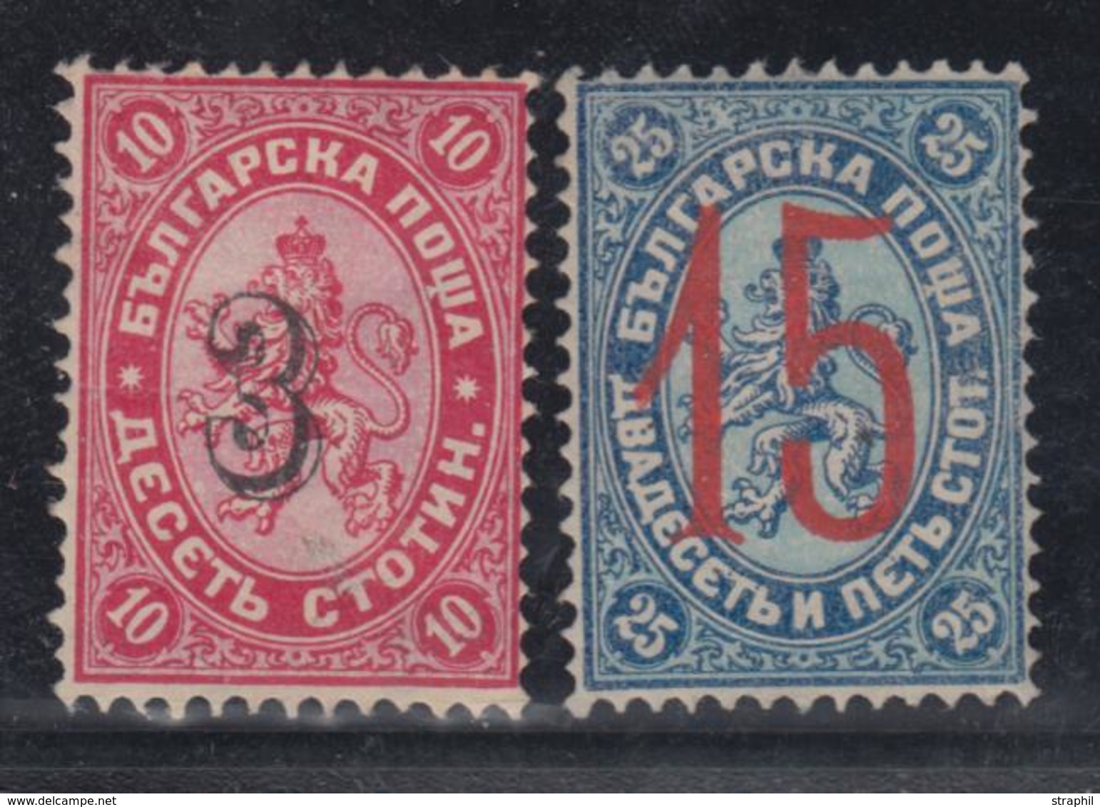 * N°24, 27a - Signé Richter - B/TB - Unused Stamps