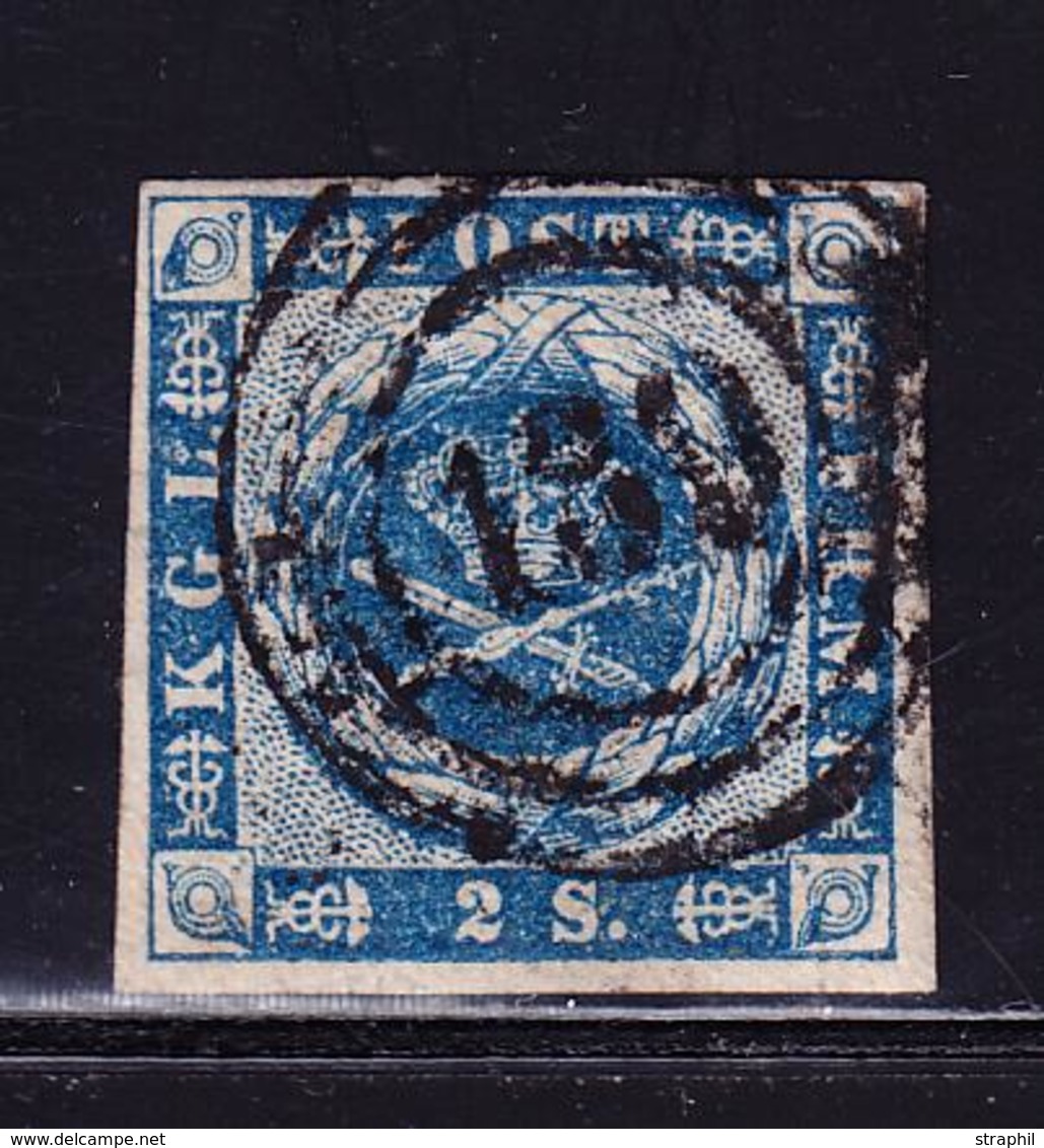 O N°3 - 2s Bleu - TB - Unused Stamps