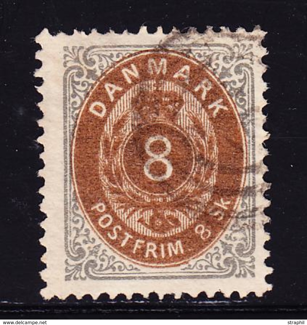 O N°19 - 8s Gris Et Brun - TB - Unused Stamps