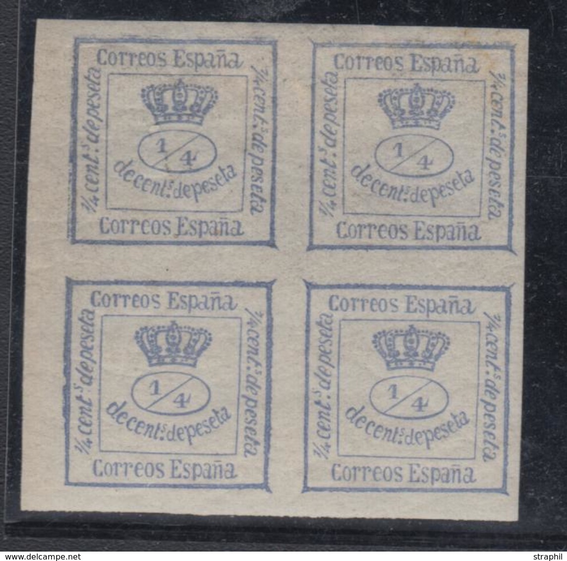 * N°129 - 4/4c Outremer - TB - Unused Stamps