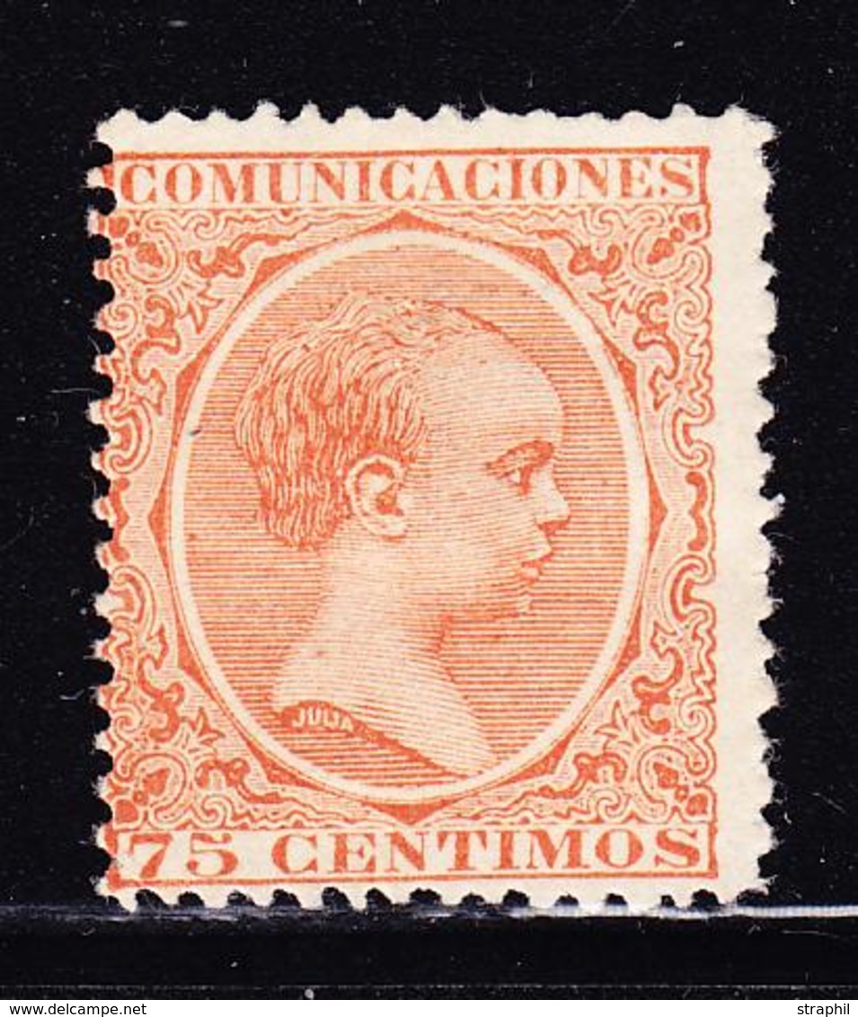 * N°208 - 75c Orange - TB - Neufs