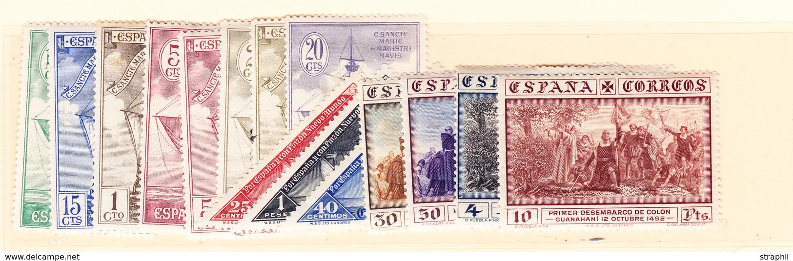 * N°442/56 - 15 Val - TB - Unused Stamps