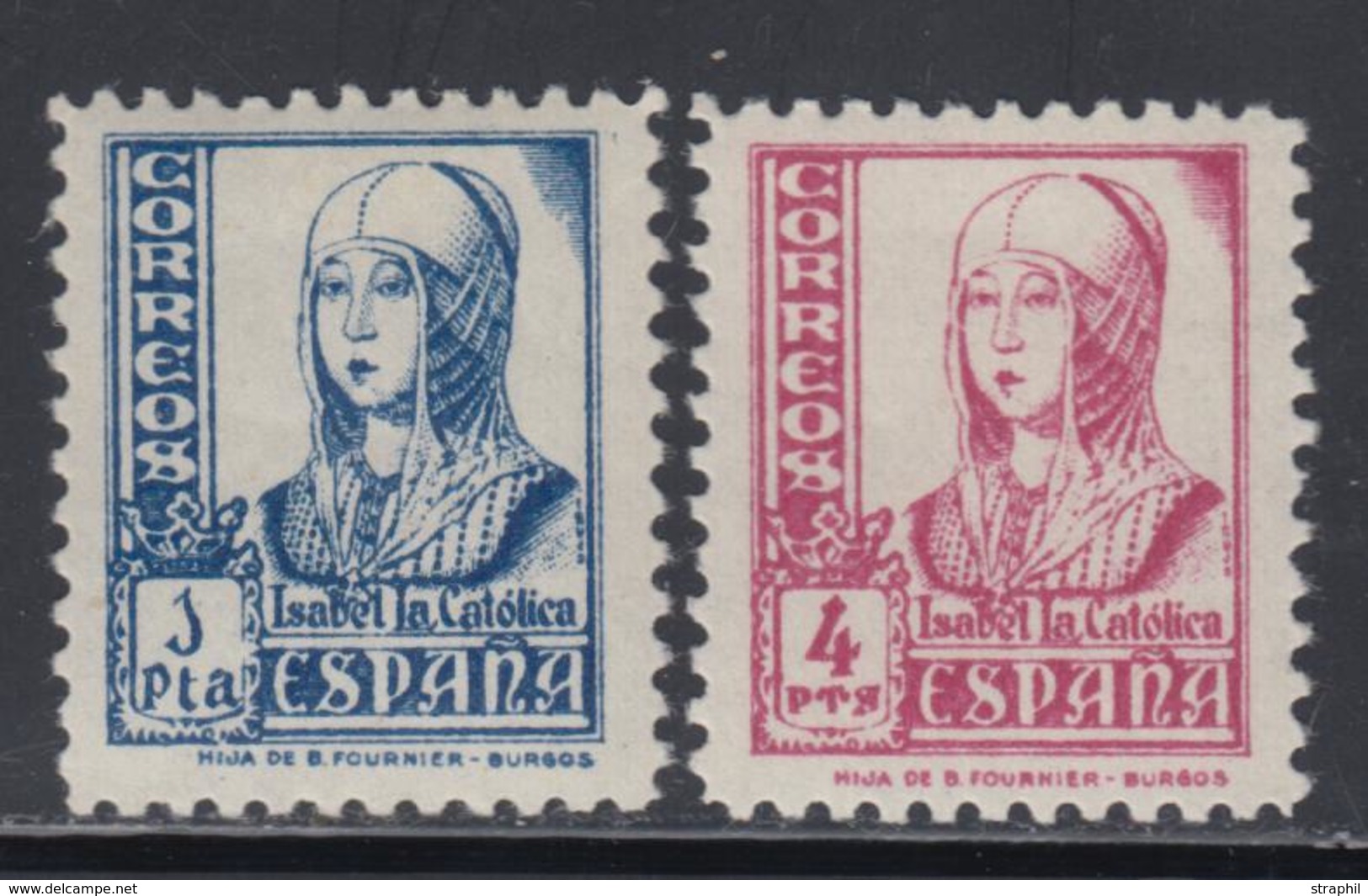 * N°587/88 - TB - Unused Stamps