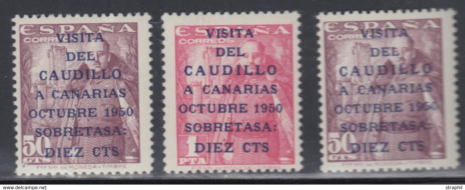 ** N°806A/06B - 3 T.- TB - Unused Stamps