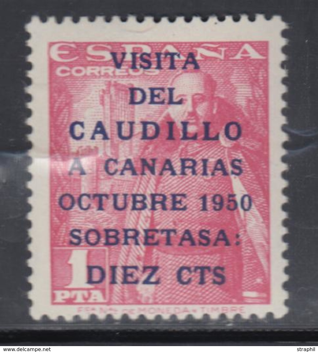 ** N°807A - Caudillo (16½) - TB - Neufs