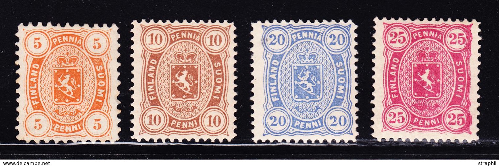 * N°15/17, 14a - TB - Unused Stamps